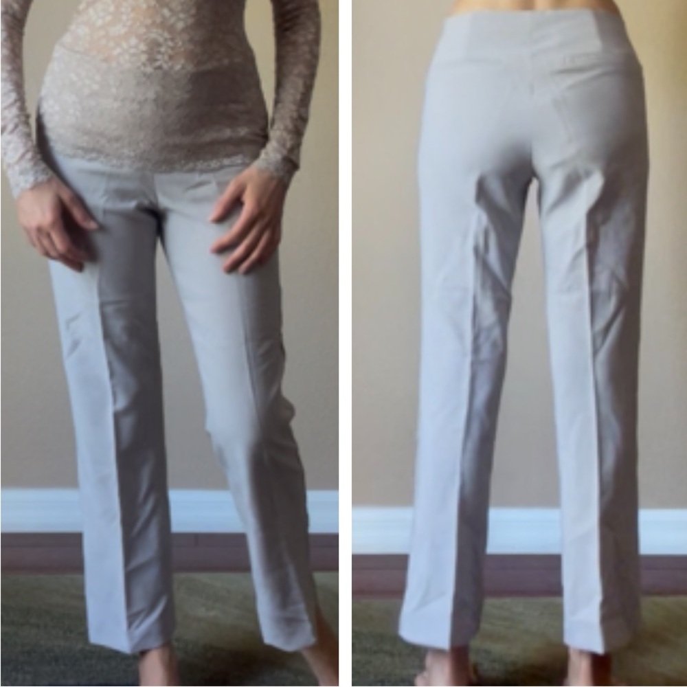 NWT $89 ADRIANNA PAPELL Flare Leg PULL ON PANT Stretch Comfort Travel Office 4